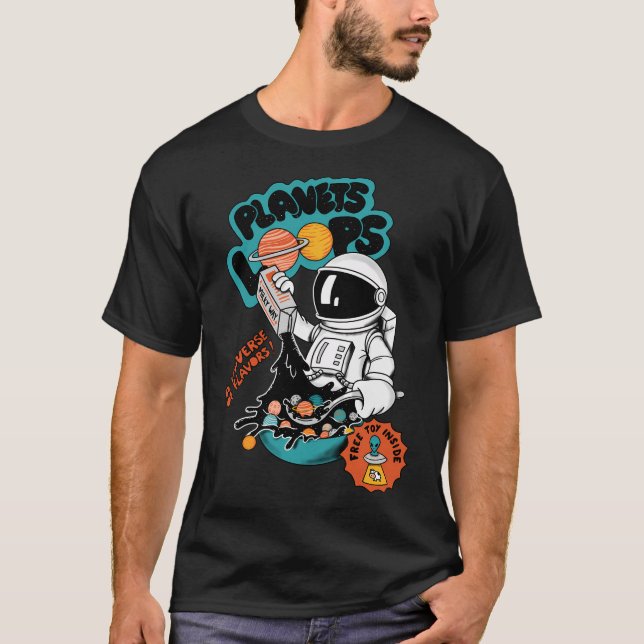 Camiseta Astronauta Cereal (Frente)