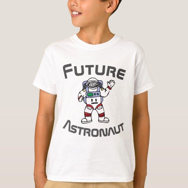 Camiseta Astronauta/cientista futuros (Frente)