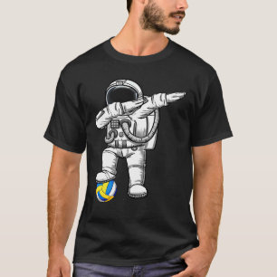 Camiseta Astronauta-Cinto Astronoma Batida Galáxia Volleyba