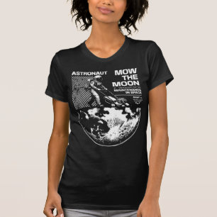 Camiseta Astronauta Corta a Grama na Lua – Manutenção Diver