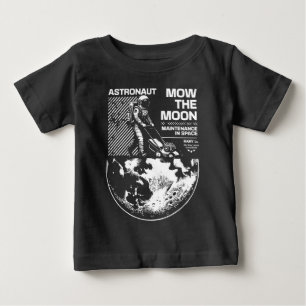 Camiseta Astronauta Corta a Grama na Lua – Manutenção Diver