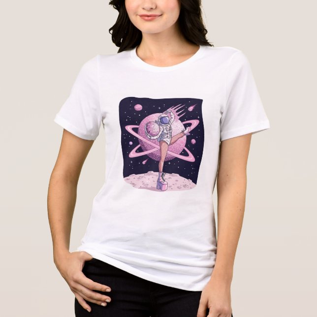 Camiseta Astronauta Cósmica 💫 Tee 💖 (Frente)