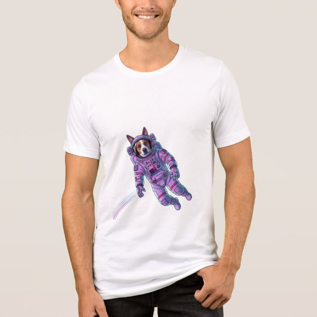 Camiseta Astronauta Cyber Dog (Frente)