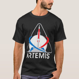 Camiseta Astronauta da missão uma de Artemis