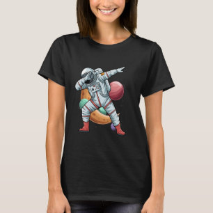 Camiseta Astronauta Dabbing Galaxy Toddler Space Boys Adven