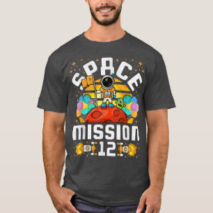 Camiseta Astronauta de 12 Anos de 12 Astronauta