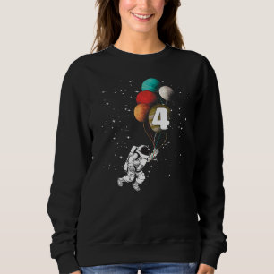 Camiseta Astronauta de 4 anos, Astronauta de 4 anos, 4 dias