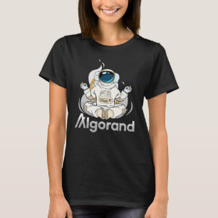 Camiseta Astronauta de Algorand Yoga - Algo Coin