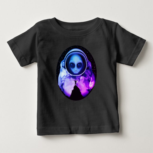 Camiseta Astronauta de Alienígena Retroativa (Frente)