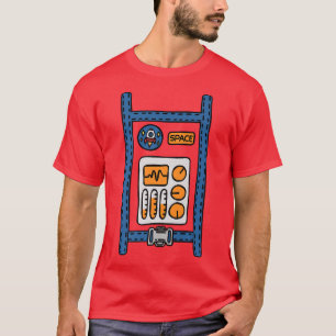 Camiseta Astronauta de Astronauta Espacial no Dia das Bruxa