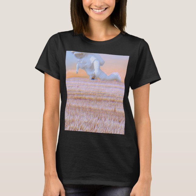 Camiseta Astronauta de aterrissagem (Frente)