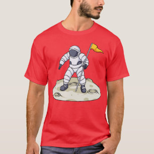 Camiseta Astronauta de Aterrissagem à Lua