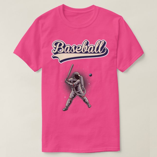 Camiseta Astronauta de Baseball (Frente do Design)