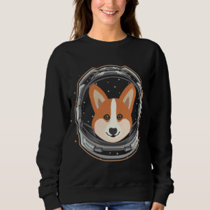 Camiseta Astronauta De Cachorro Corgi No Espaço 50