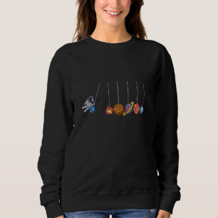 Camiseta Astronauta de Física Espacial dos Planetas
