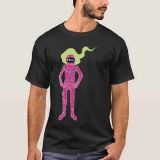 Camiseta Astronauta de Fogo