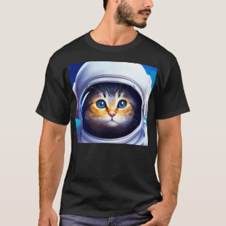Camiseta Astronauta de Gato