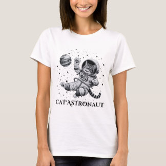 Camiseta Astronauta de Gato
