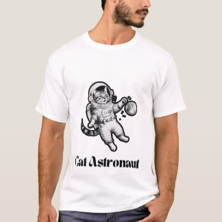 Camiseta Astronauta de Gato