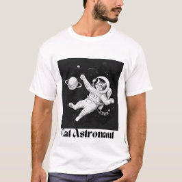 Camiseta Astronauta de Gato