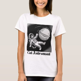 Camiseta Astronauta de Gato