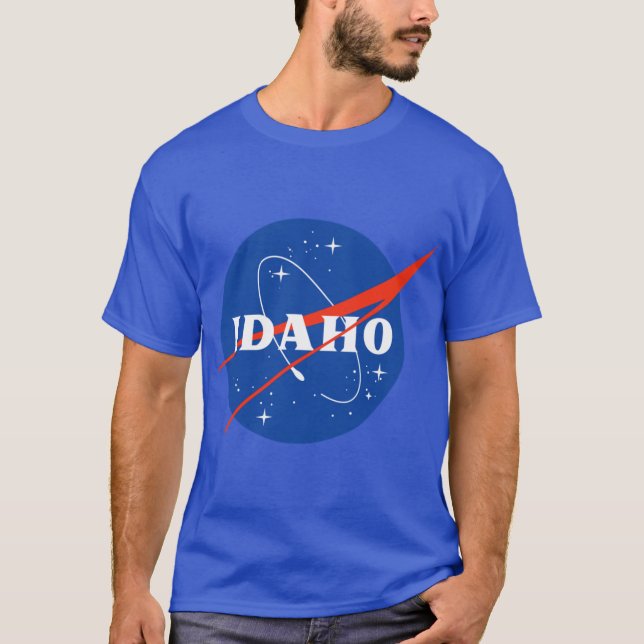 Camiseta Astronauta de Idaho (Frente)