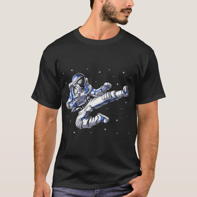 Camiseta Astronauta de Karatê (Frente)