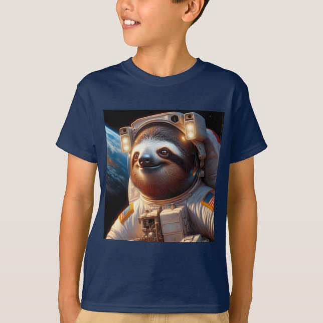 Camiseta Astronauta de Lama (Frente)