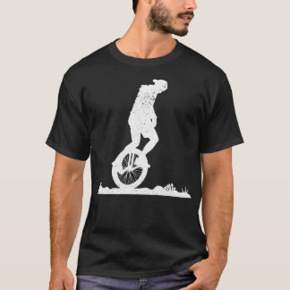 Camiseta Astronauta de roda única: skate elétrico de roda F