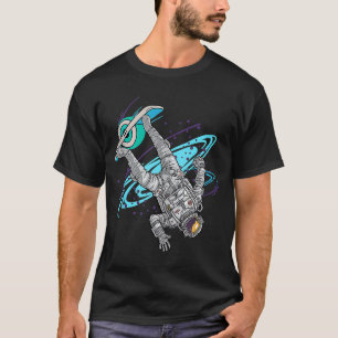 Camiseta astronauta de uma roda Roda flutuante Skateboar