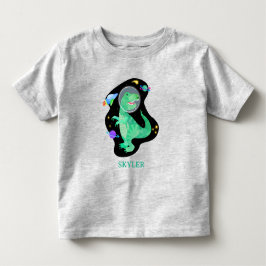 Camiseta Astronauta Dinossauro Espaço Exterior