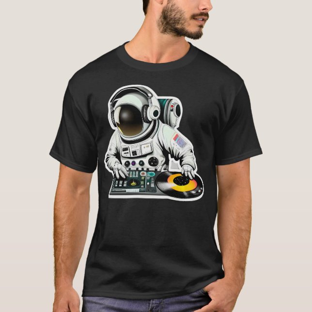 Camiseta Astronauta Dj (Frente)