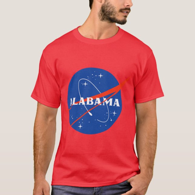 Camiseta Astronauta do Alabama (Frente)