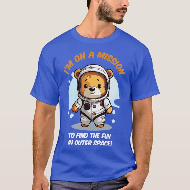 Camiseta Astronauta do Bear (Frente)
