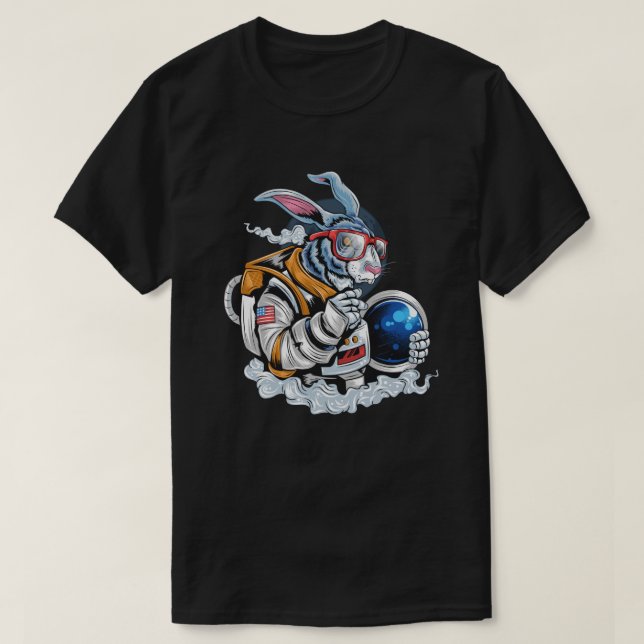 Camiseta Astronauta do Coelho (Frente do Design)