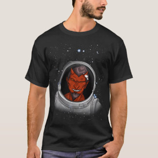 Camiseta Astronauta do Diabo oculta Astronauta do Demônio d