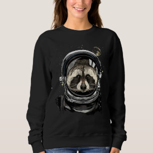 Camiseta Astronauta do Espaço Exterior Mapache Face Panda L