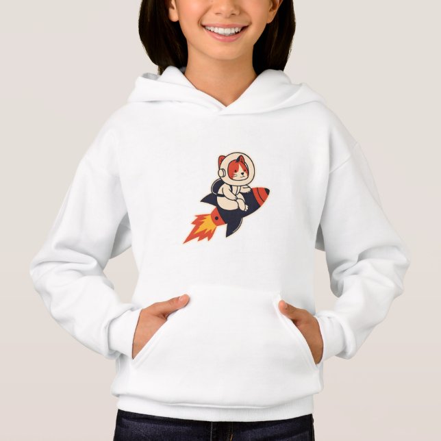 Camiseta Astronauta do Foguete Ancestral - Datas de Aventur (Frente)