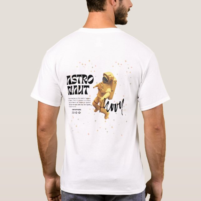 Camiseta Astronauta do futuro (Verso)