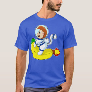Camiseta Astronauta do Macaco Banana