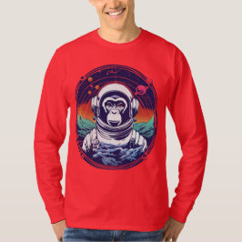 Camiseta Astronauta do Macaco Espacial