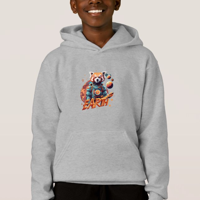 Camiseta Astronauta do Pândão Vermelho (Frente)