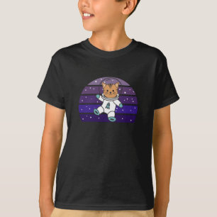 Camiseta Astronauta do Planeta Terra Marte
