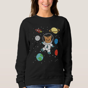 Camiseta Astronauta do Planeta Terra Marte
