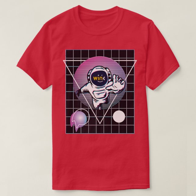 Camiseta Astronauta do WiLink (Frente do Design)