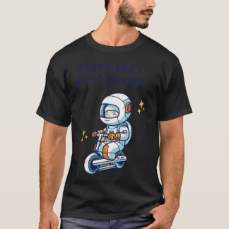 Camiseta Astronauta dos Sonhos da Infância