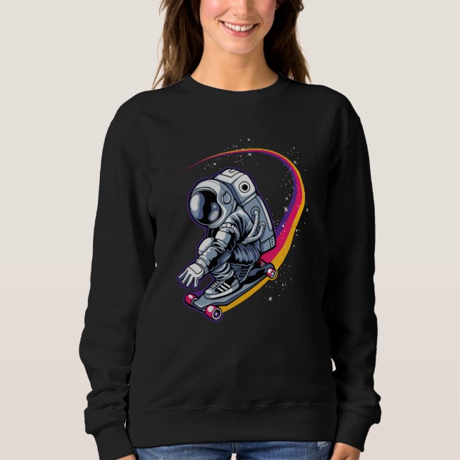 Camiseta Astronauta e skate (Frente)
