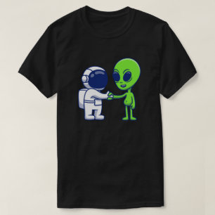 Camiseta Astronauta Encontra Alien