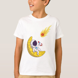 Camiseta astronauta engraçado