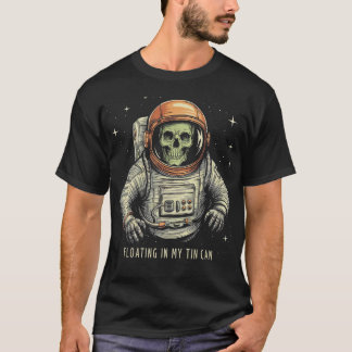 Camiseta Astronauta Engraçado no Espaço Desperdiçado